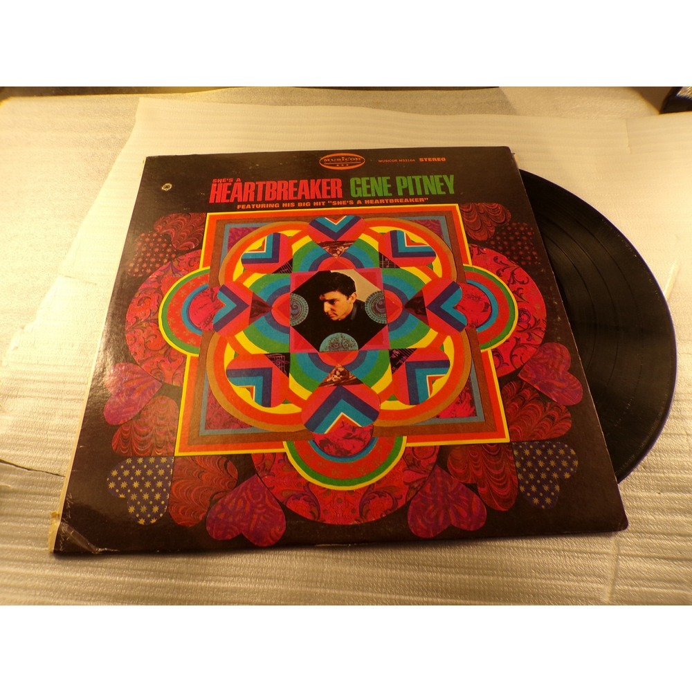 Gene Pitney She's A Heartbreaker Vinyl LP Musicor MS3164 Stereo 1968 Psychedelic